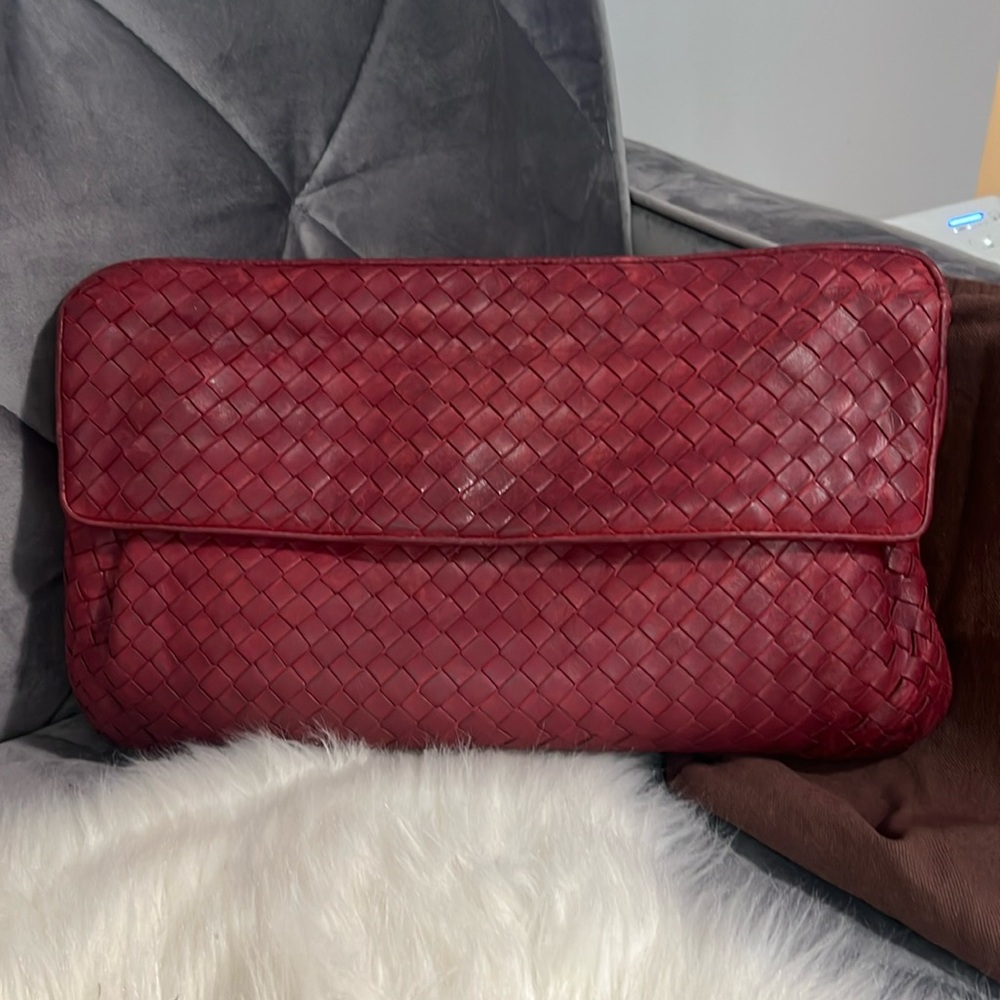 Bottega Veneta Clutch With Original Dust Bag